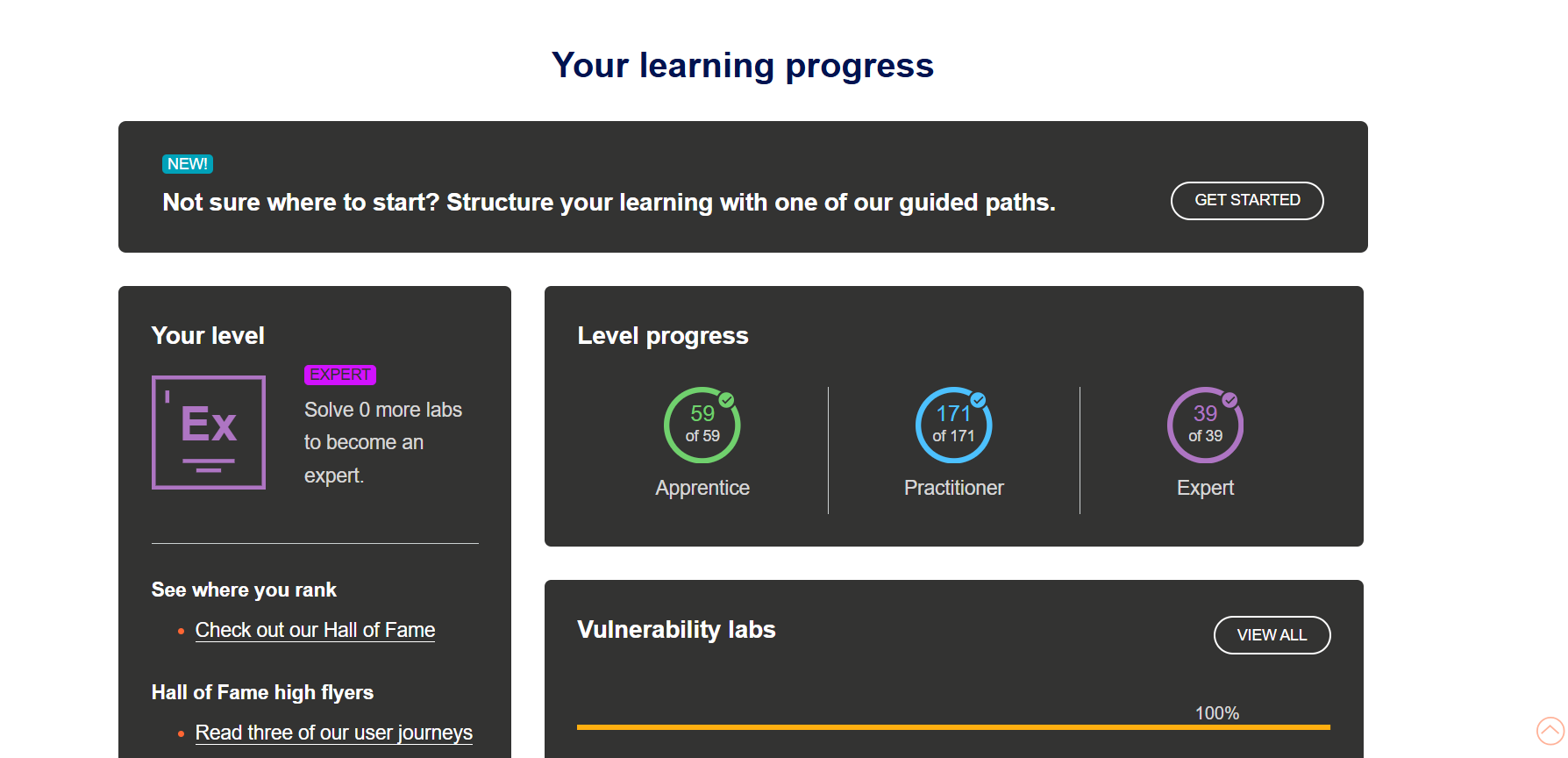 PortSwigger Dashboard preview image